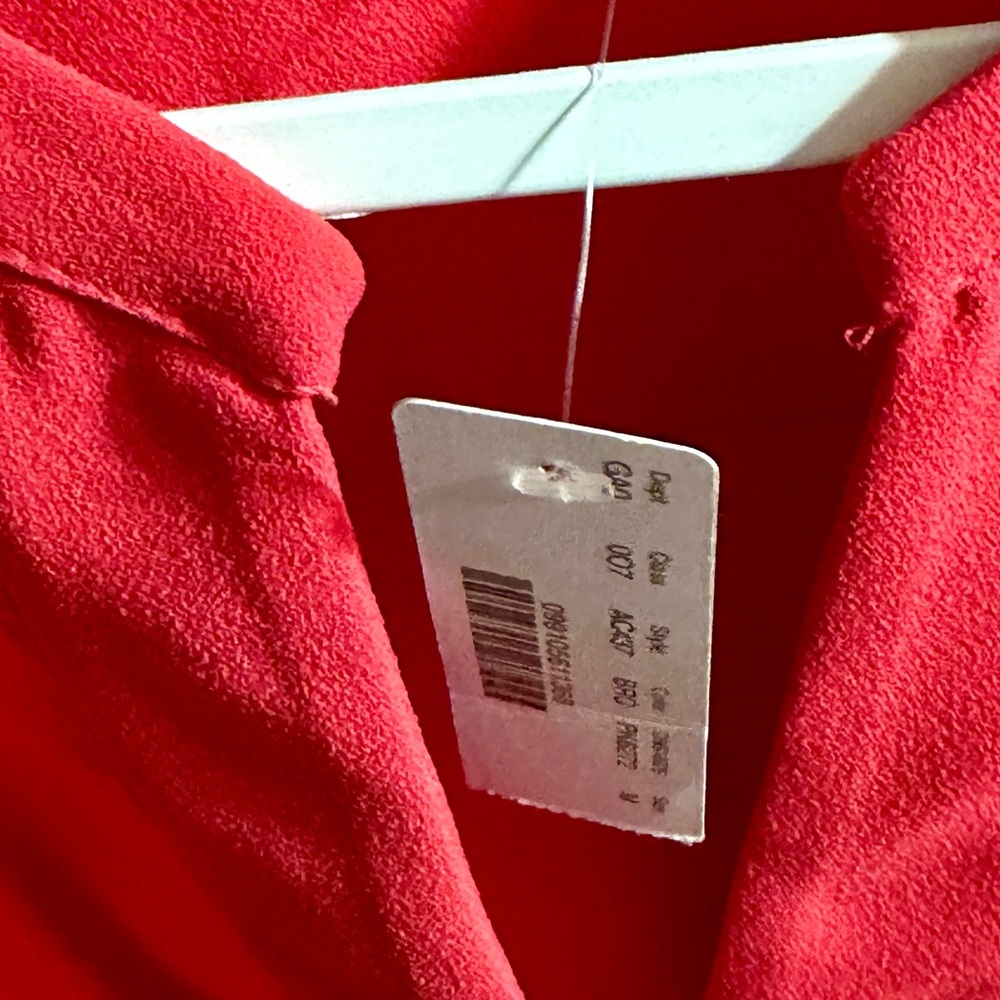 Raspberry Colored Size Medium Blouse - image 5